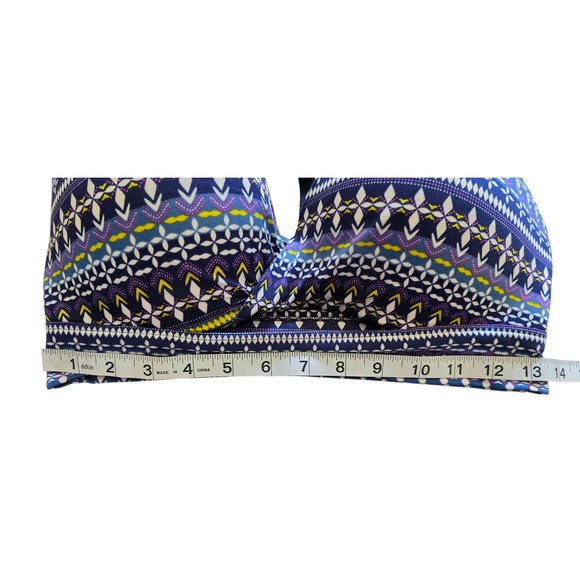 Victoria Secret Pattern Bra 34DD Uplift No‎ Wire Racerback Comfortable Stylish - Picture 5 of 6